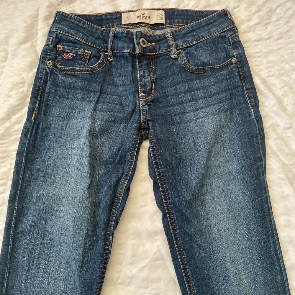 Hollister Classic Blue Women's Skinny Jeans - Picture 4 of 16